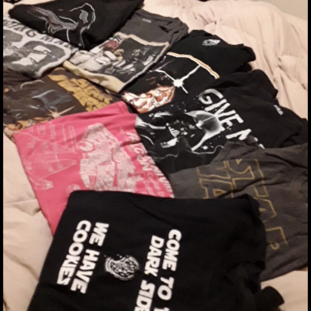 Star Wars tshirt bundle.